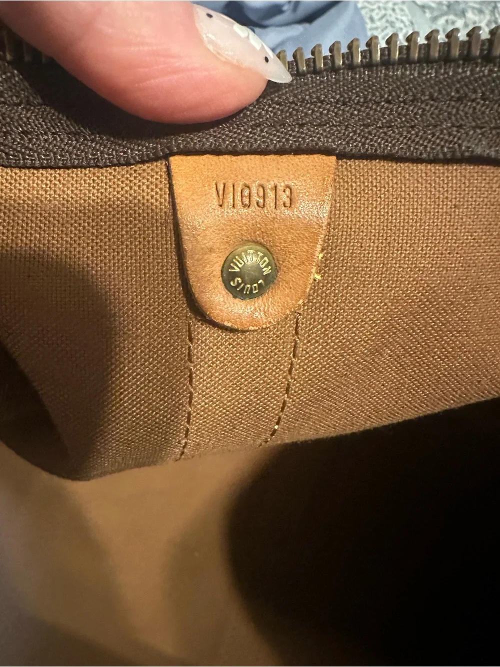 Louis Vuitton Brown Monogram Keepall 60 Travel Bag - Brown/Tan